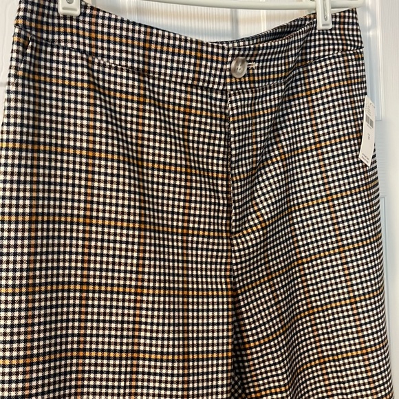 NWT Anthropologie Malcolm Tapered Plaid Trousers - Picture 3 of 10